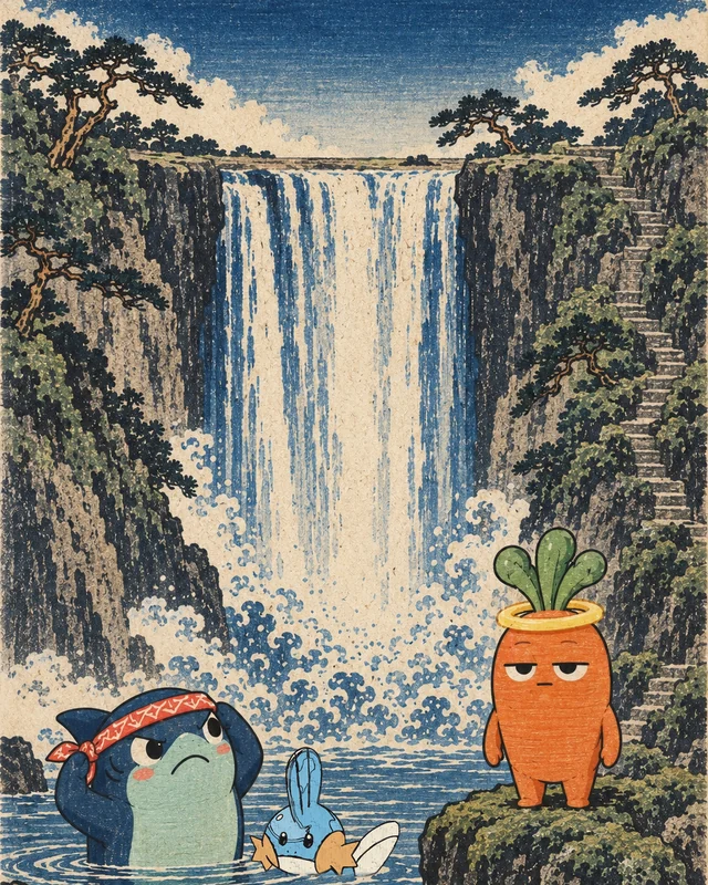 The challenge — Lebmeister, Ripple, Mudkip.